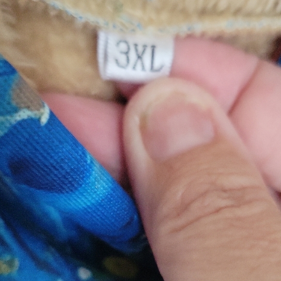 Colorful Abstract Hoodie With Fury Lining throughout!!! 3x Shein - Picture 4 of 7